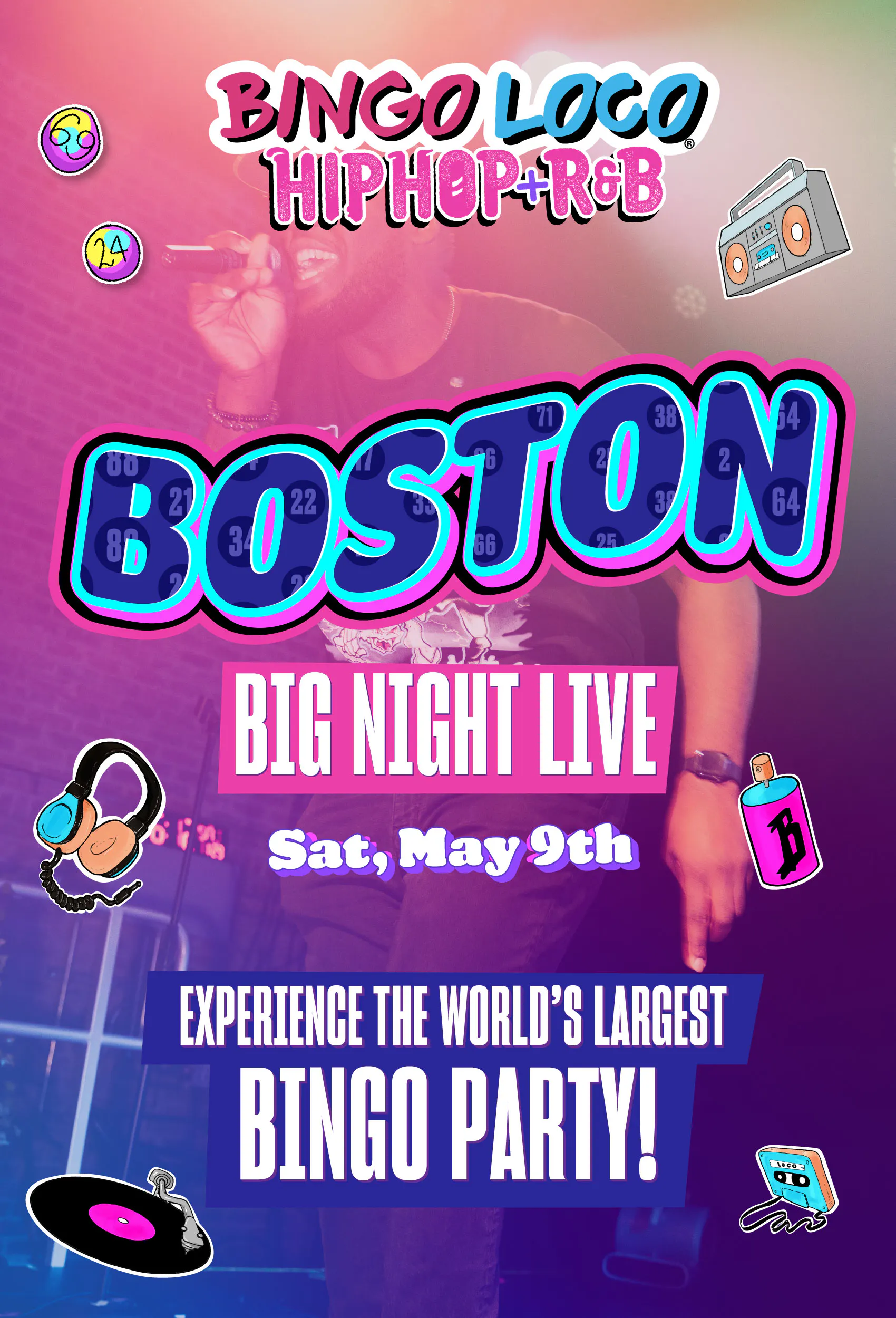 Bingo Loco at Big Night Live (Hip Hop Edition)