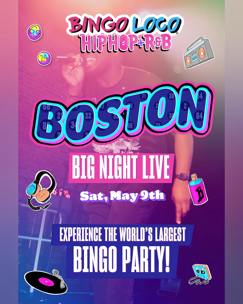 Bingo Loco at Big Night Live (Hip Hop Edition)