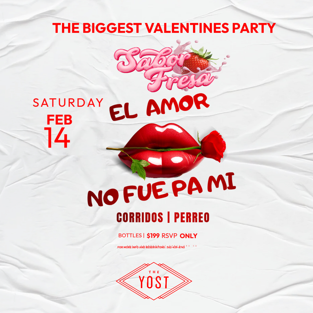 SABOR FRESA: VALENTINES DAY- Banda Y Perreo "EL AMOR NO FUE PA MI"