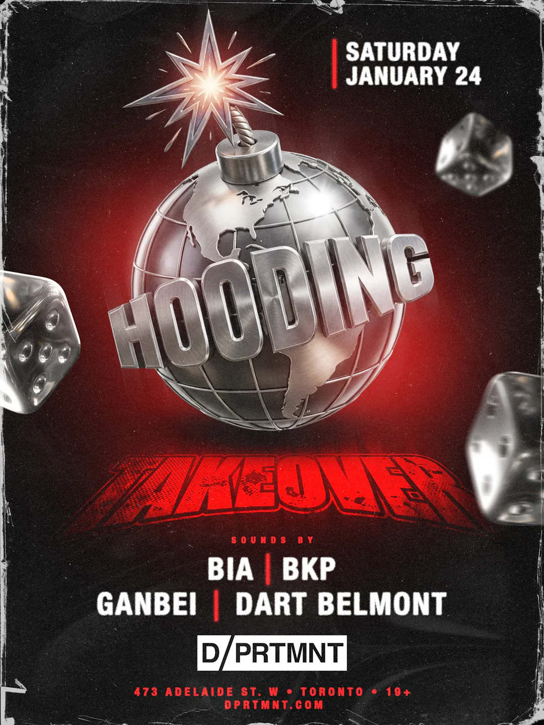 TAKEOVER SATURDAY: HOODING