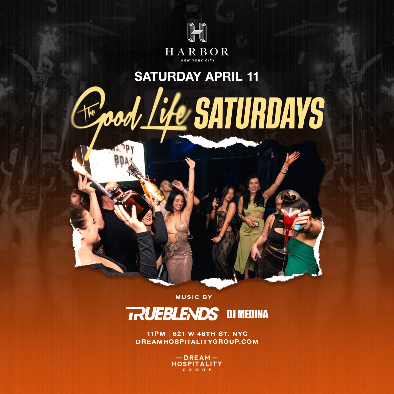 The Good Life Saturdays @ Harbor NYC
