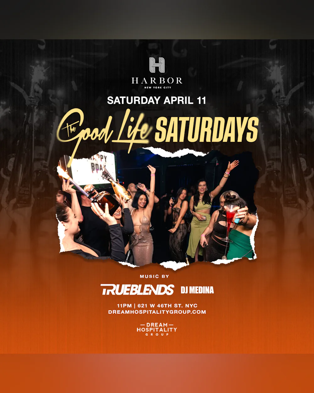 The Good Life Saturdays @ Harbor NYC