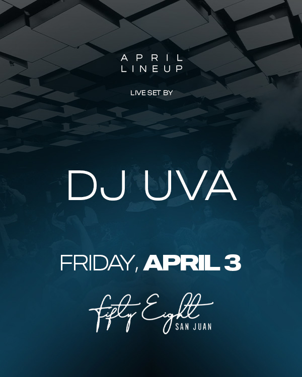 FRIDAY 4/03 | SOUNDS BY DJ UVA