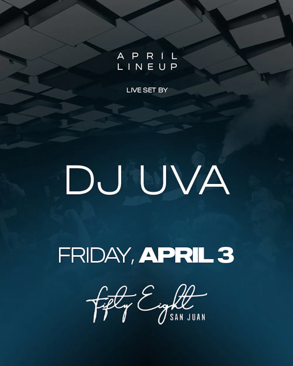 FRIDAY 4/03 | SOUNDS BY DJ UVA