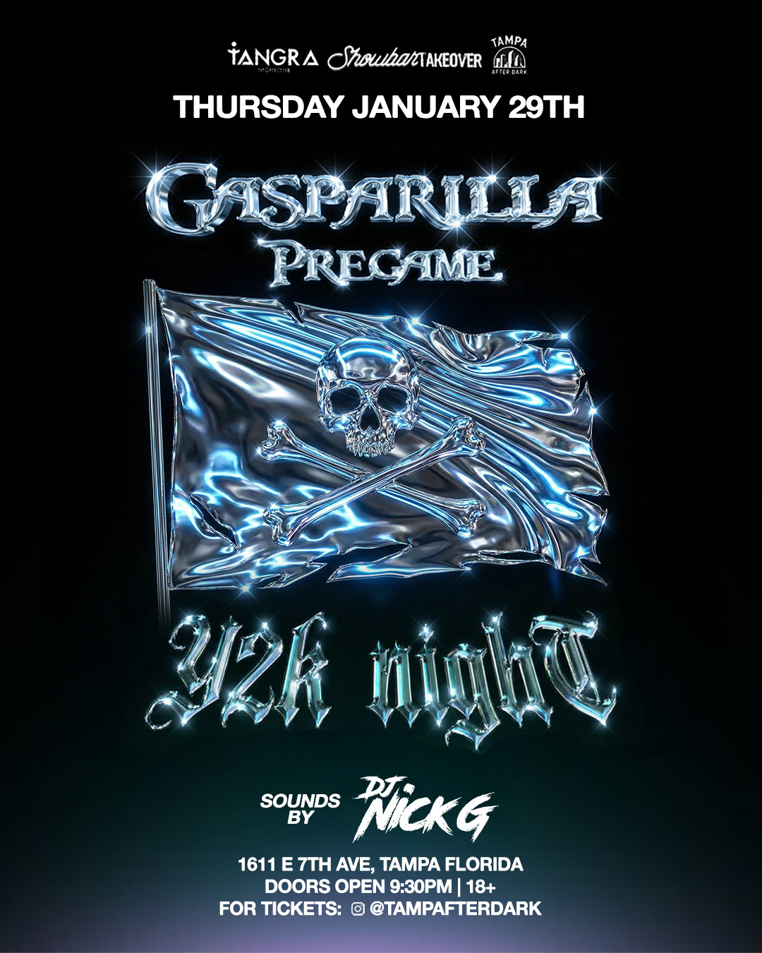 Showbar Takeover: Gasparilla Pregame - 1/29/26