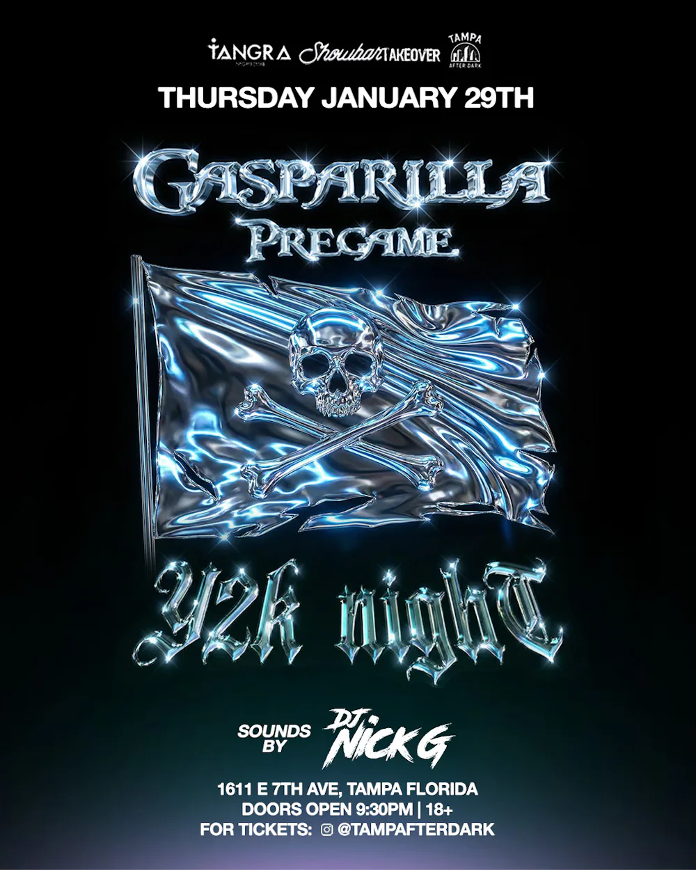 Showbar Takeover: Gasparilla Pregame - 1/29/26