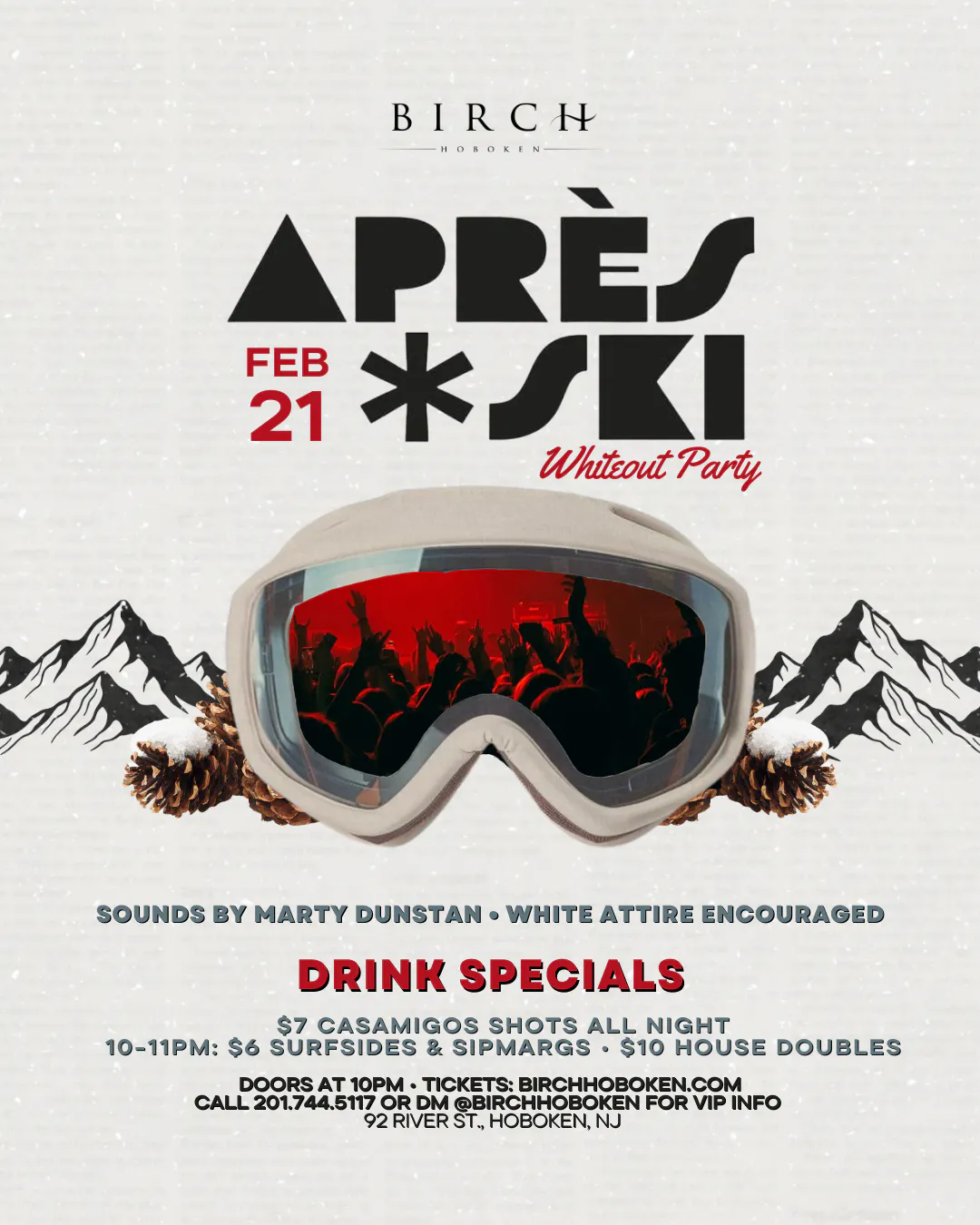 APRÈS SKI THEME PARTY