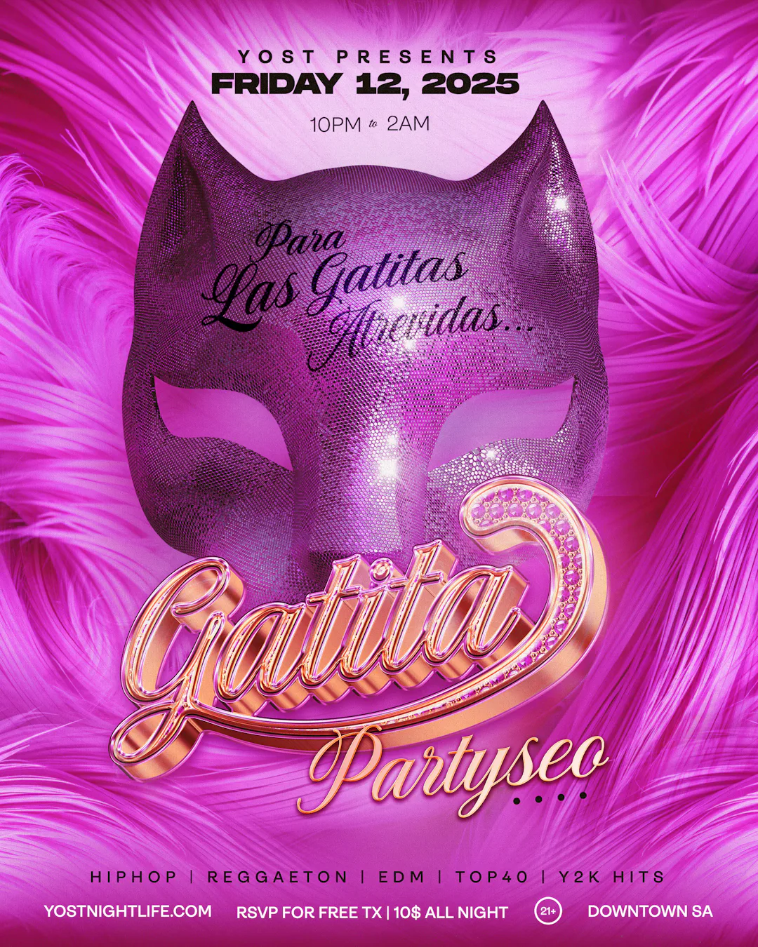GATITA PERREO REGGAETON & HIP HOP PARTY 21+