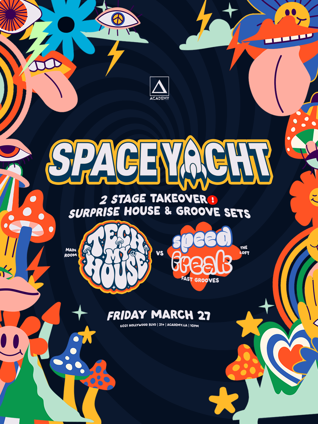 Space Yacht: Tech My House + Speed Freak
