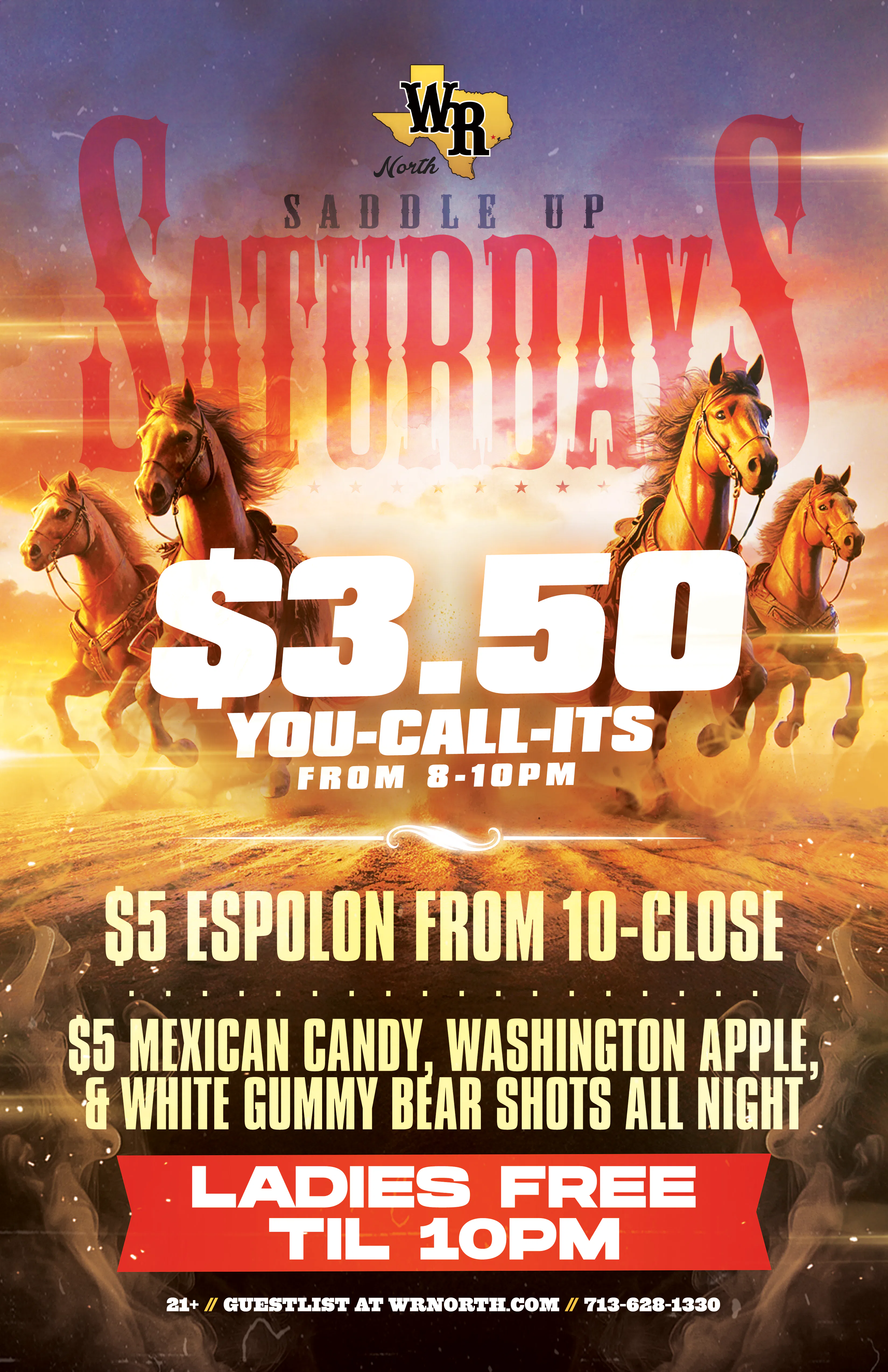 Saturday - Saddle Up Saturday