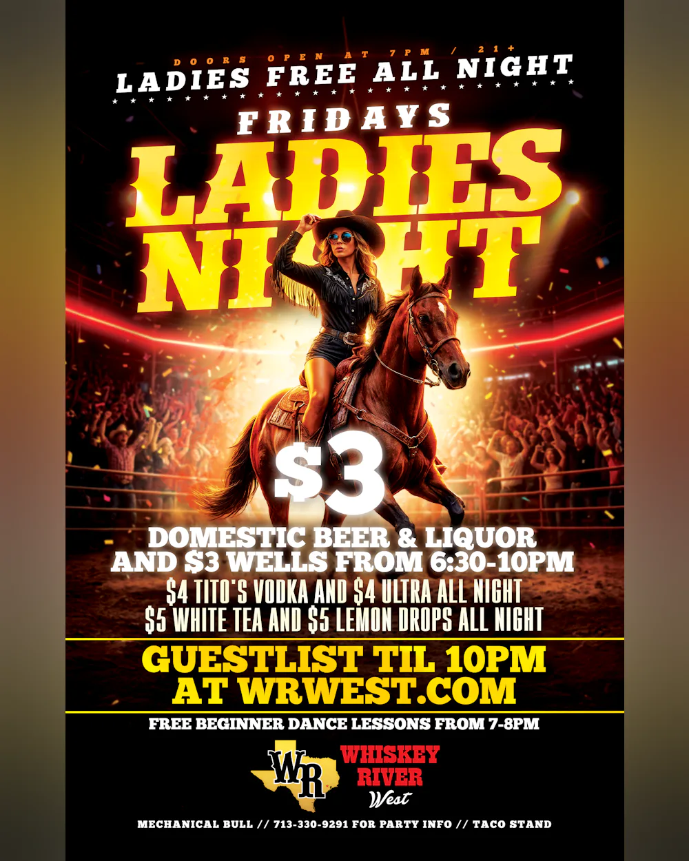 Friday - Whiskey River Fridays