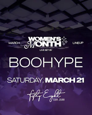 SATURDAY 3/21 | SOUNDS BY BOOHYPE