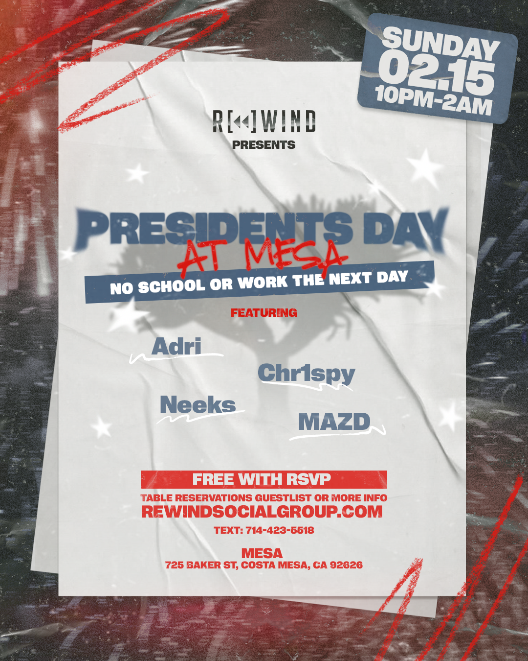 PRESIDENTS DAY AT MESA | Mesa