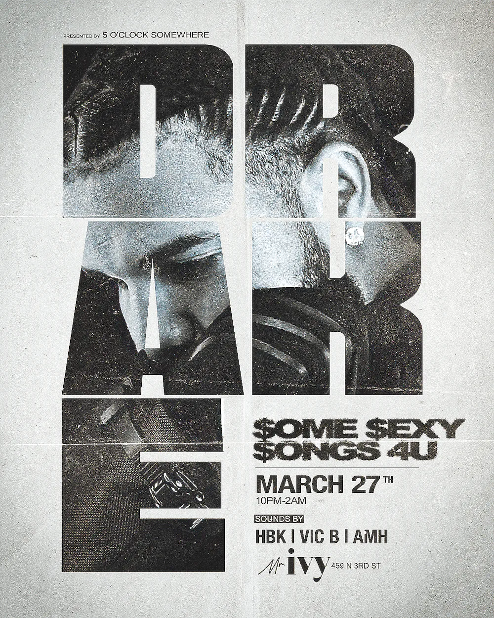 DRAKE NIGHT X Mr. Ivy Friday Night