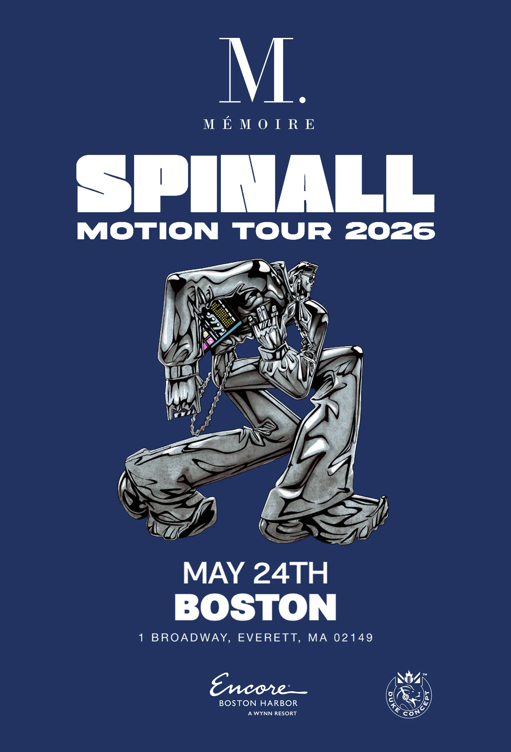 Spinall Motion Tour at Mémoire