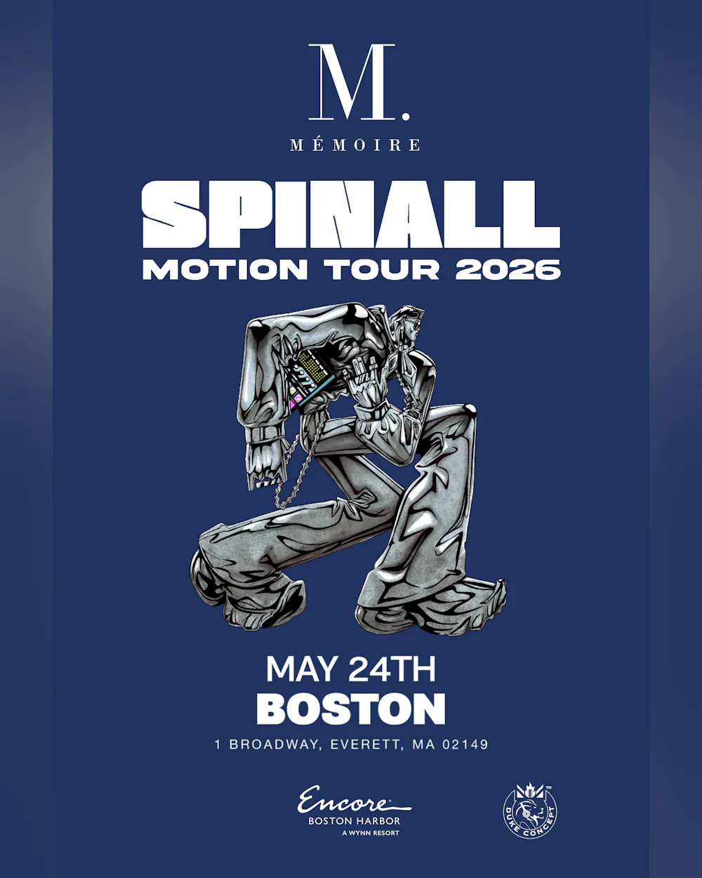 Spinall Motion Tour at Mémoire