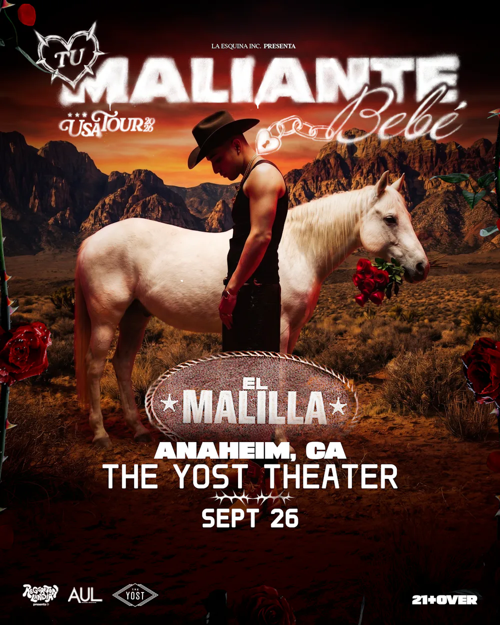 El Malilla | Tu Maliante Bebé USA Tour 2026 | Anaheim, CA