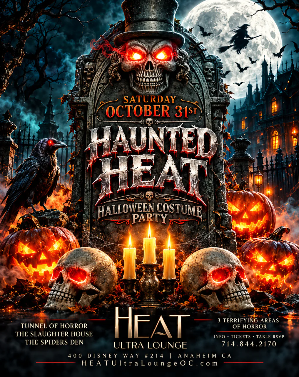 HAUNTED HEAT SATURDAYS | Heat Ultra Lounge