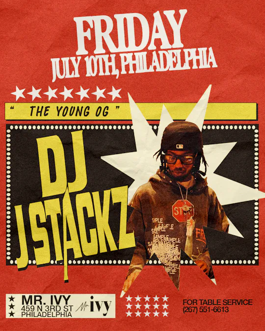 DJ STACKS x Mr. Ivy Friday Night