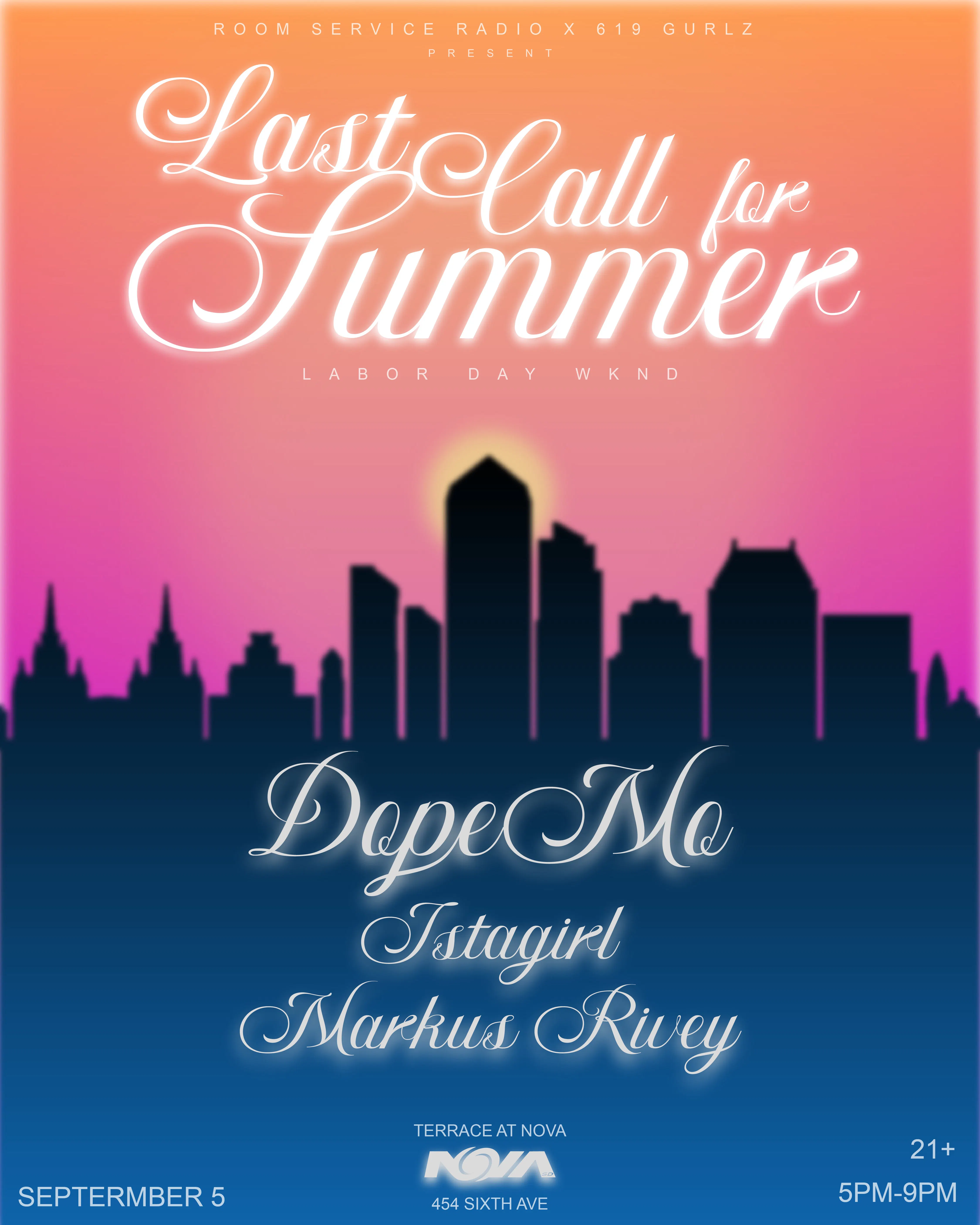 last call for summer 