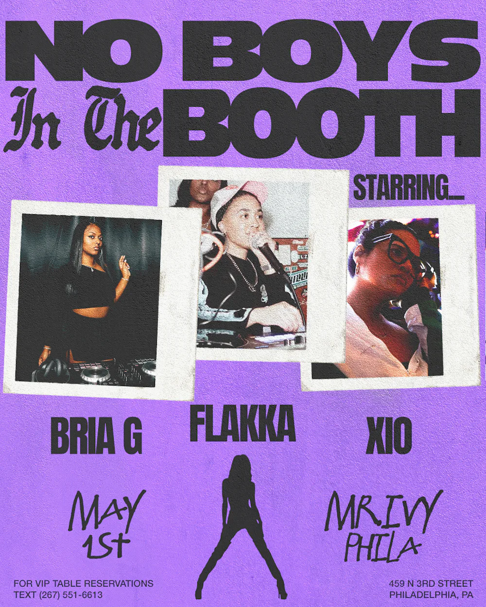 NO BOYS IN THE BOOTH x Mr. Ivy Friday Night