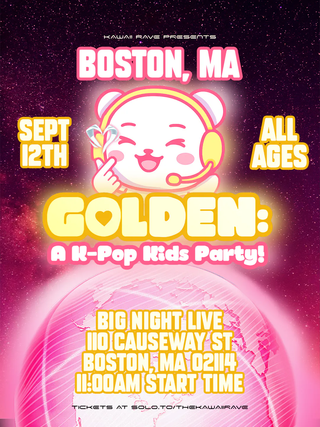 Golden: A K-Pop Kids Party at Big Night Live
