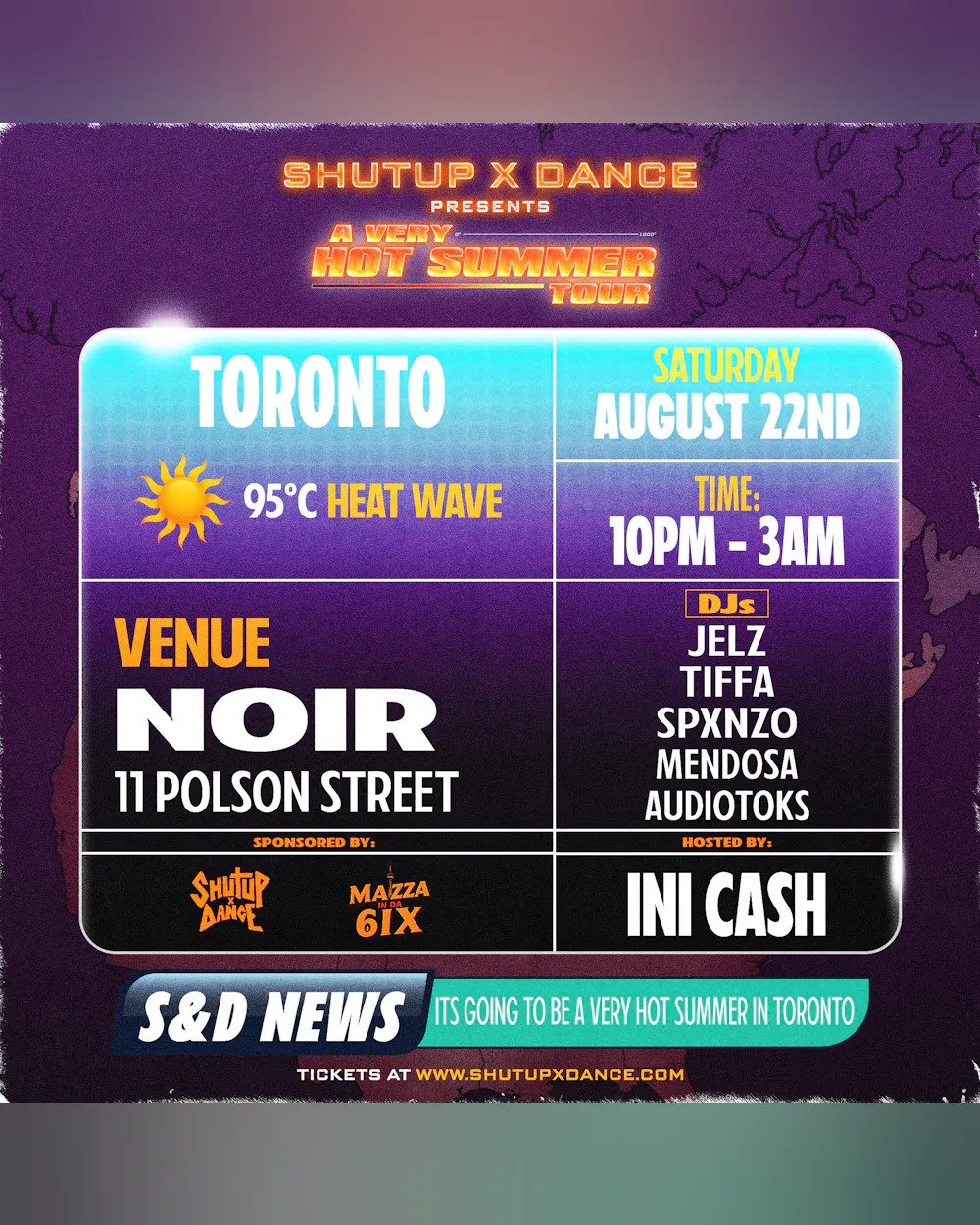 Shut Up X Dance (A Very Hot Summer Tour)