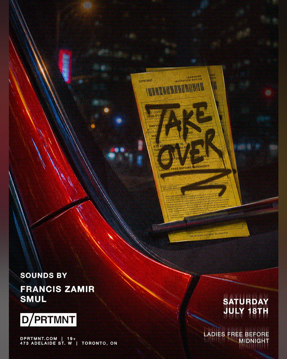 TAKEOVER SATURDAY