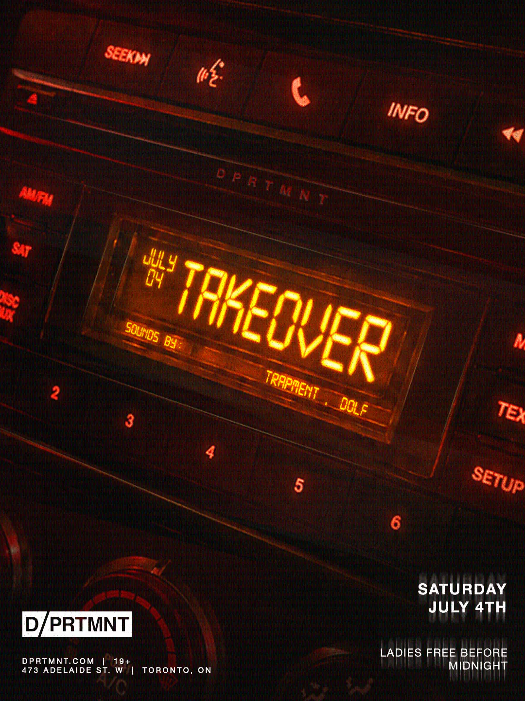 TAKEOVER SATURDAY