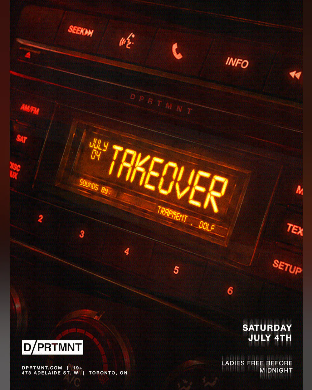 TAKEOVER SATURDAY