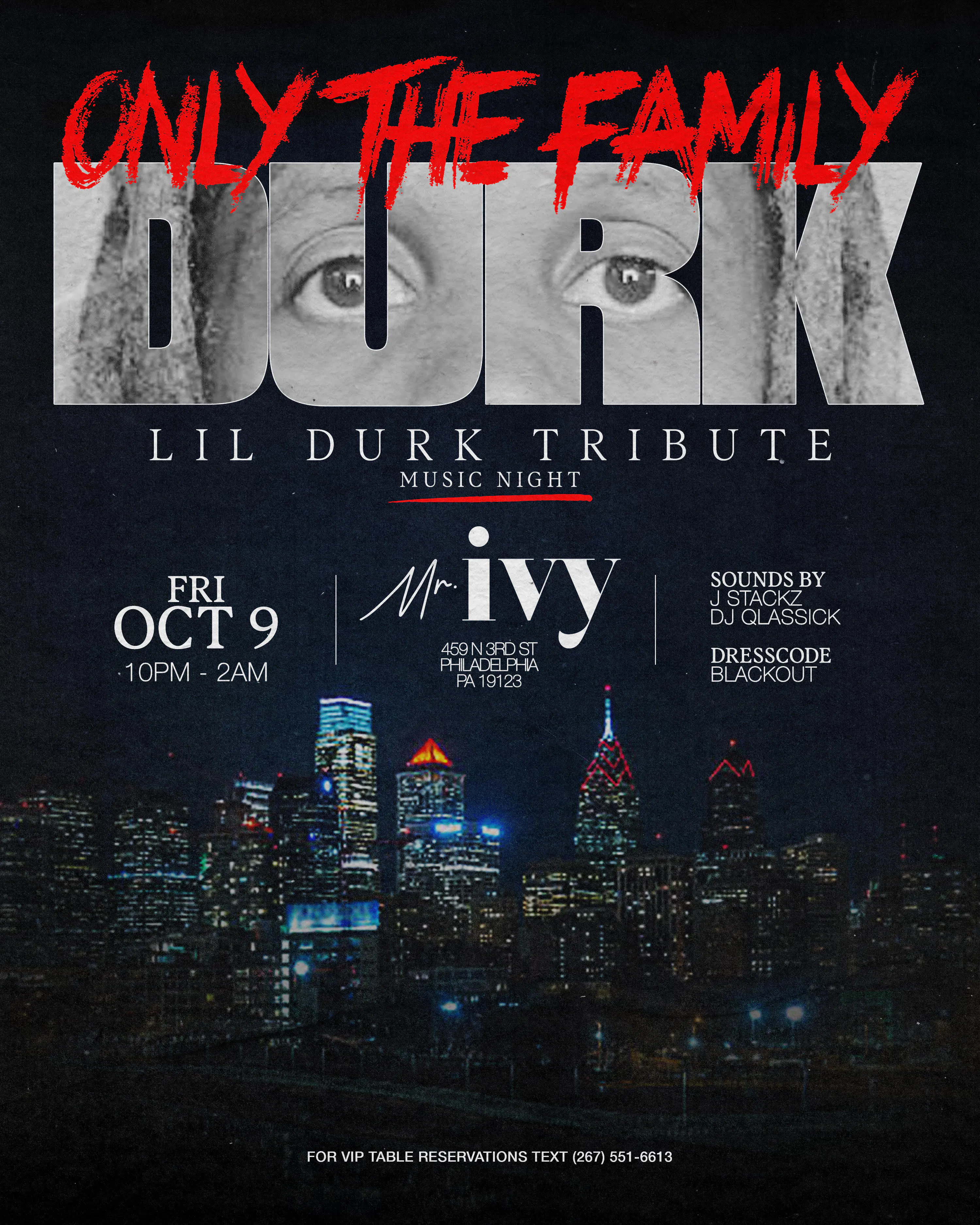 ONLY THE FAMILY x MR IVY Friday Night