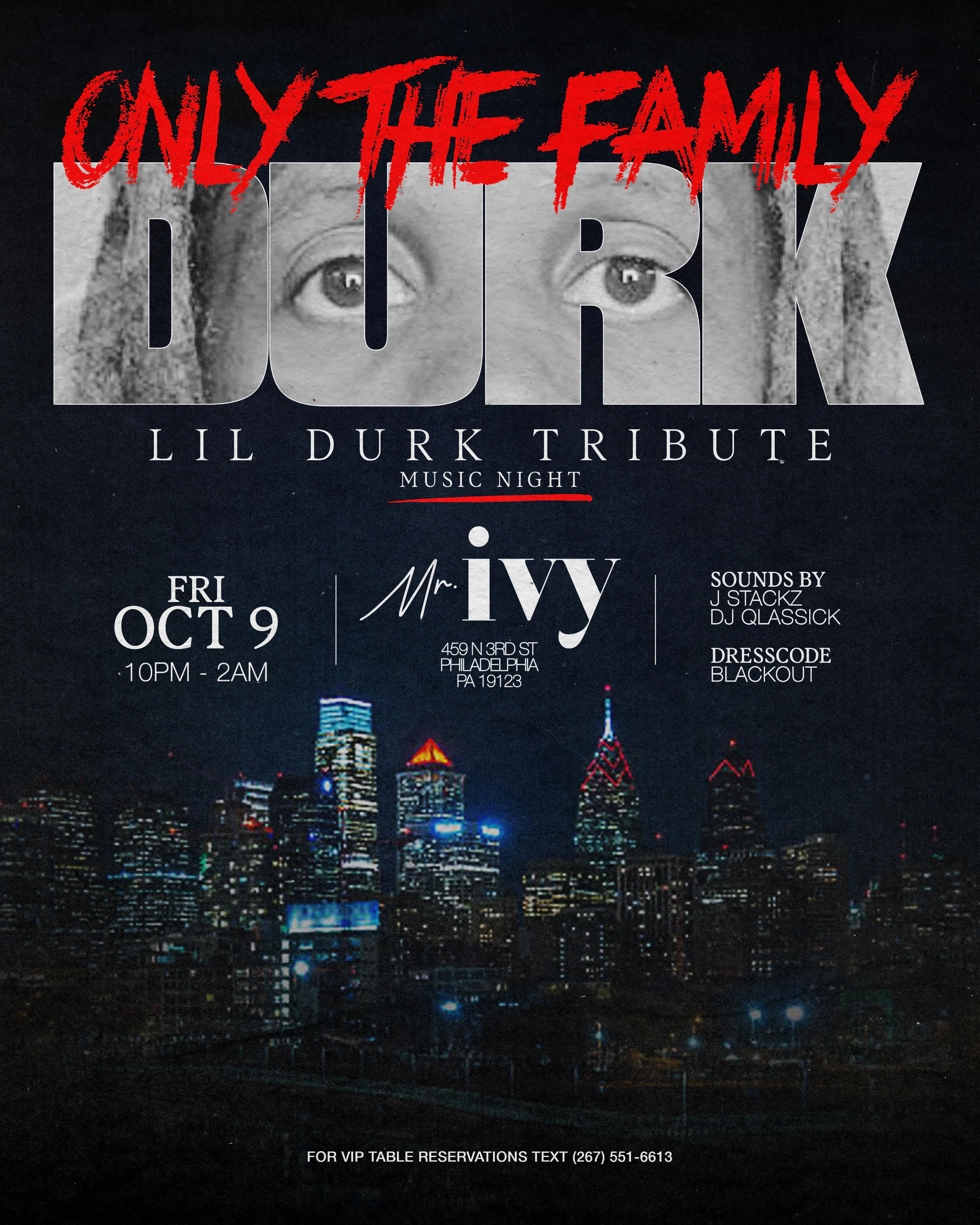 ONLY THE FAMILY x MR IVY Friday Night