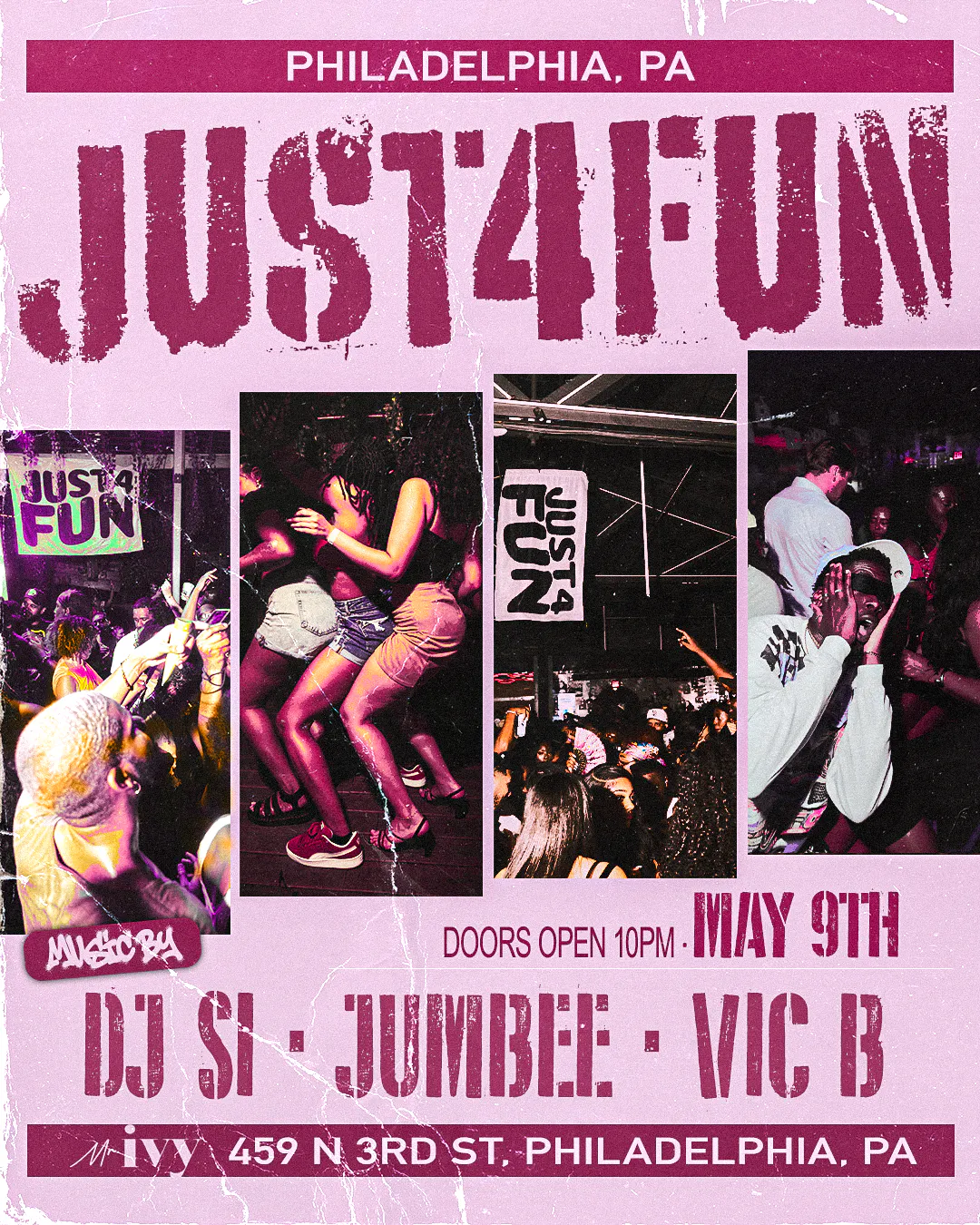 Just 4 Fun x Mr. Ivy Saturday Night