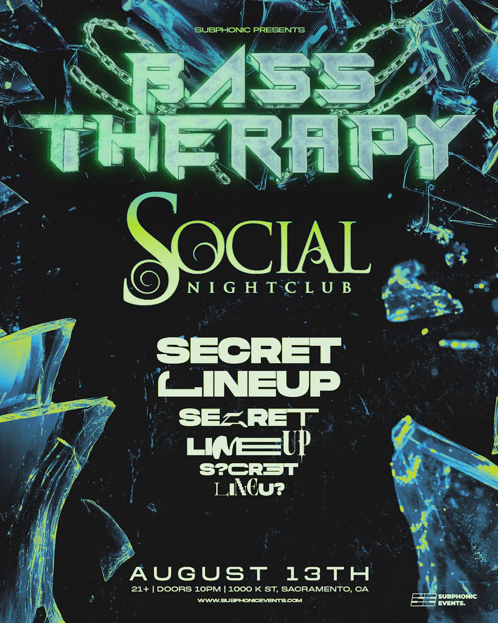 BASS THERAPY @ SOCIAL NIGHTCLUB