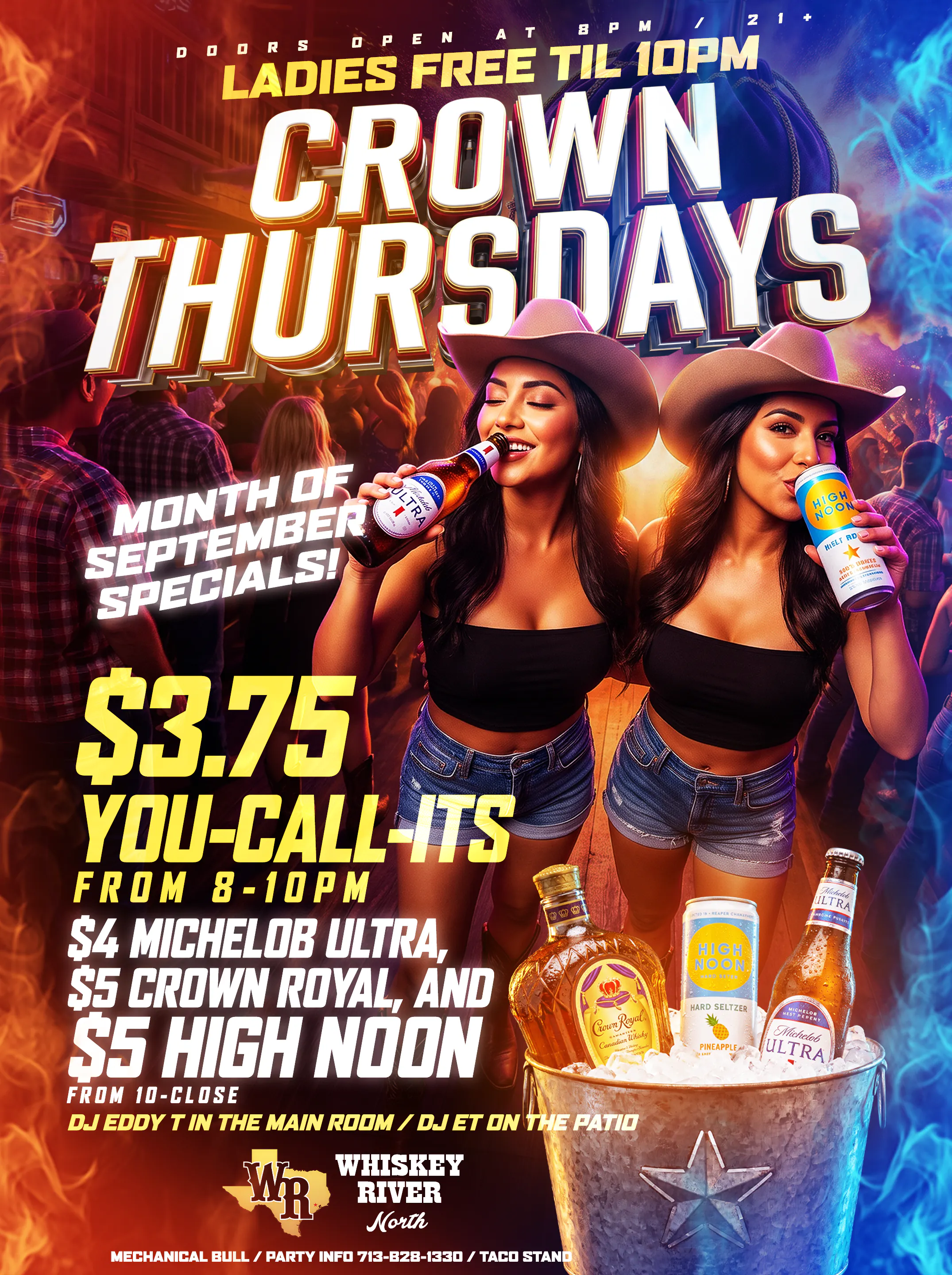 Thursday - Crown Thursday - Month of September Specials