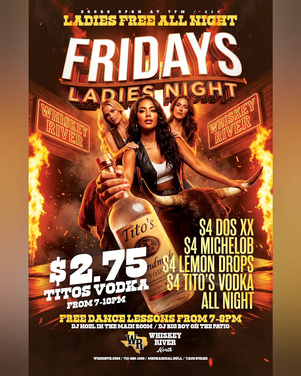 Friday - Ladies Night