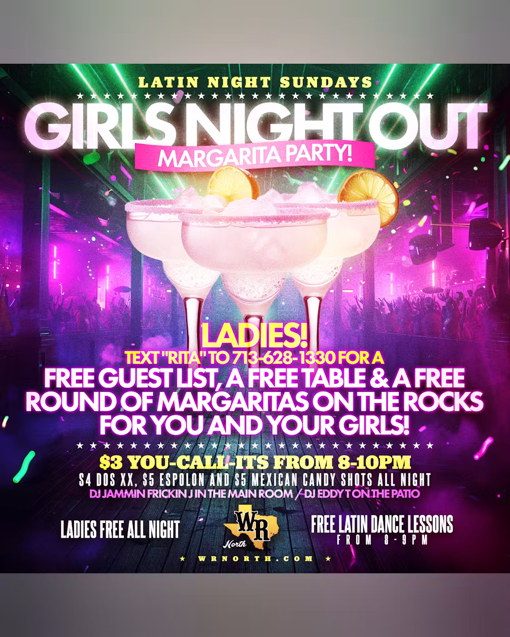 Sunday - Girls Night Out "Margarita" Party