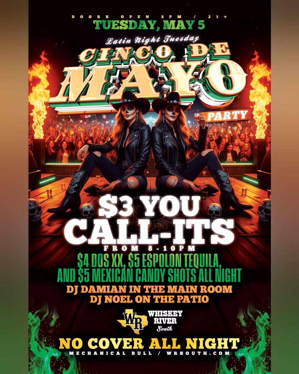 Tuesday - Cinco De Mayo Party