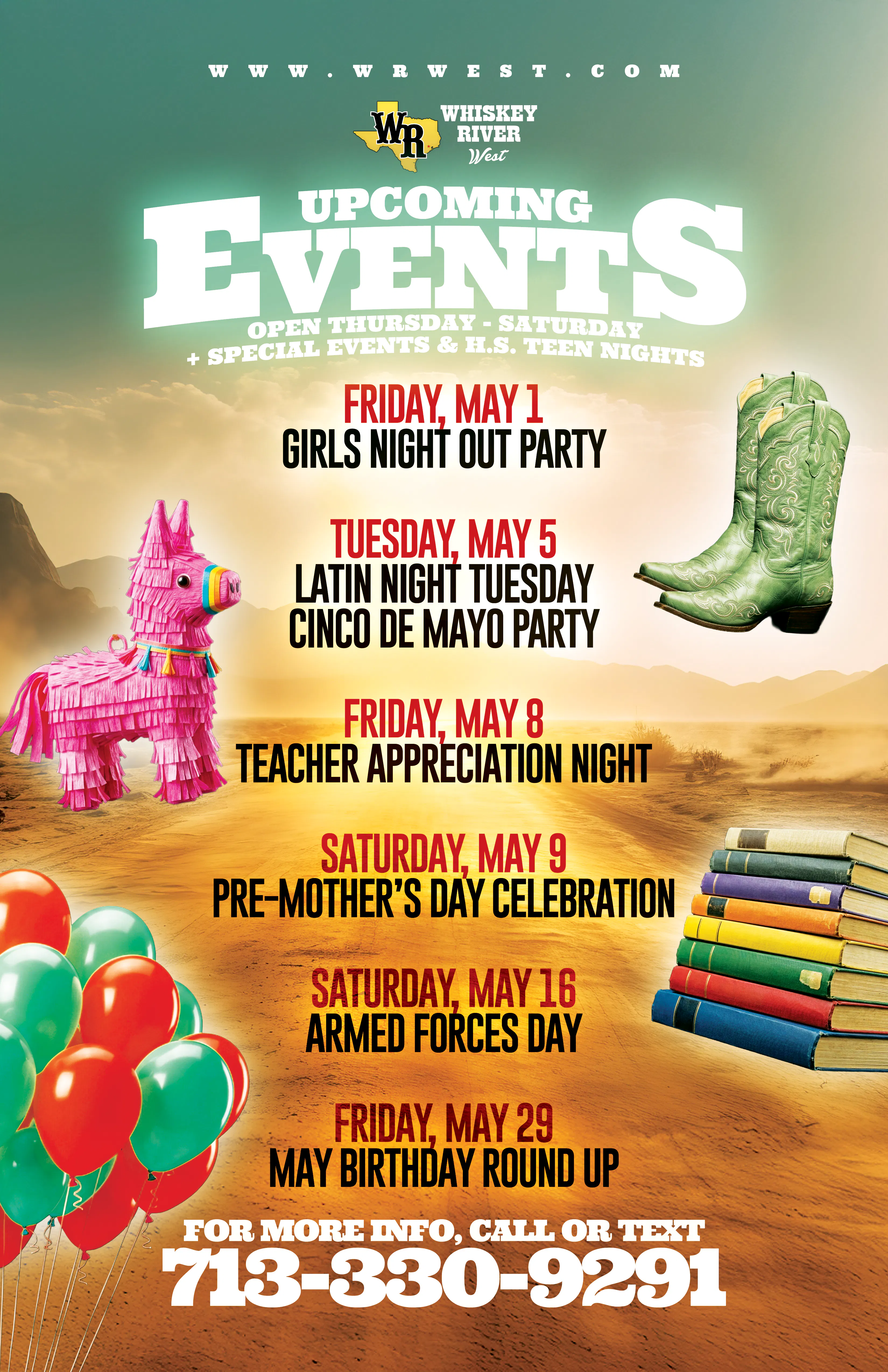 Saturday - In Honor of Armed Forces Day